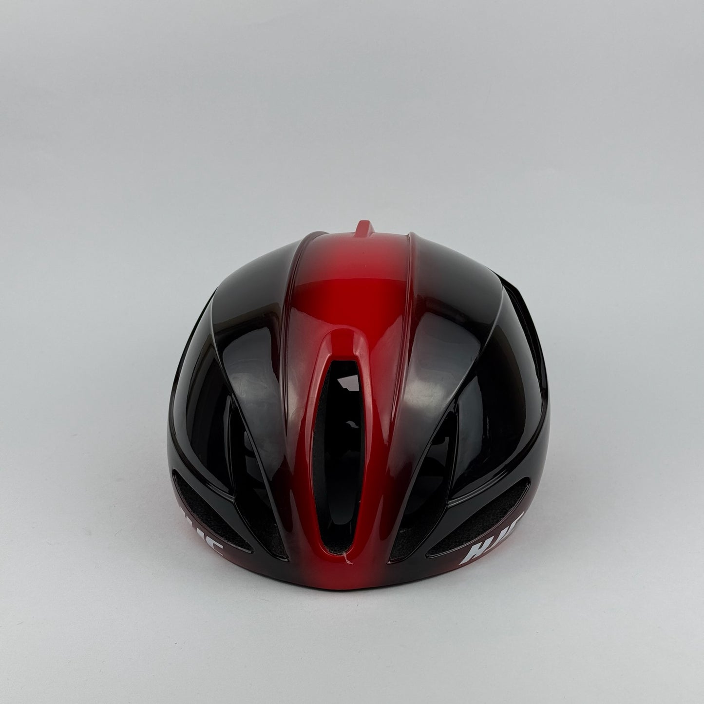 Casco negro rojo Furion