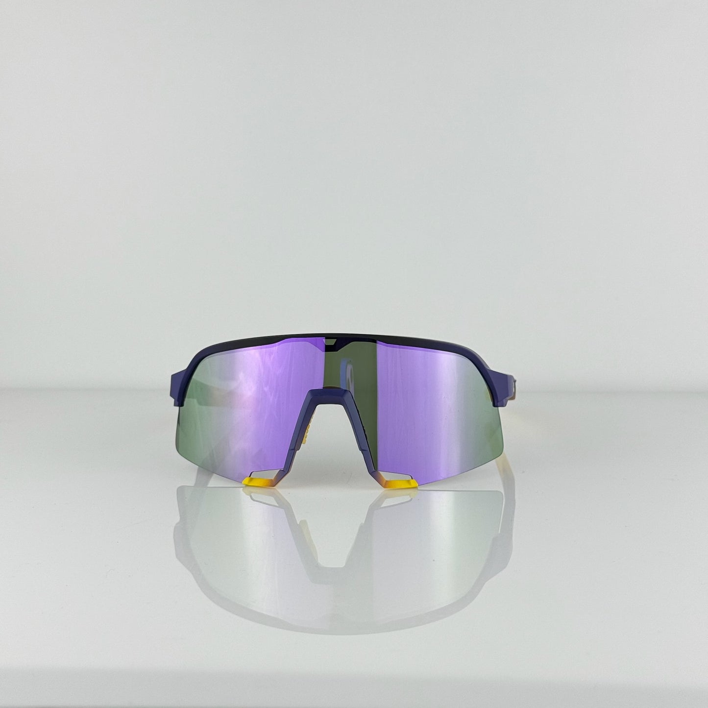 GAFA 100% S3 MORADA AMARILLA 3LENTES