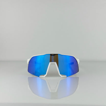 GAFA 100% S3 BLANCA AZUL 4 LENTES FC