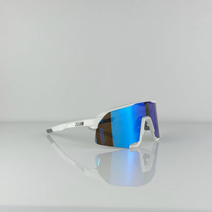 GAFA 100% S3 BLANCA AZUL 4 LENTES FC