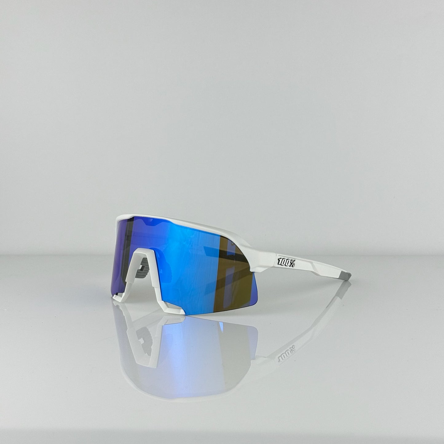 GAFA 100% S3 BLANCA AZUL 4 LENTES FC