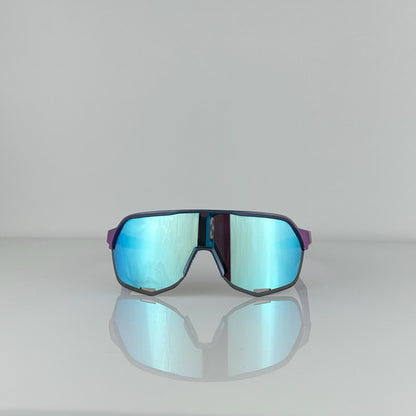 GAFA 100% S2 MORADA AZUL 3 LENTES