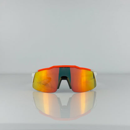 GAFA 100% SPEEDCRAFT SL BLANCA NARANJA 3 LENTES