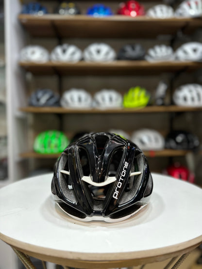 Casco PROTONE NEGRO BLANCO