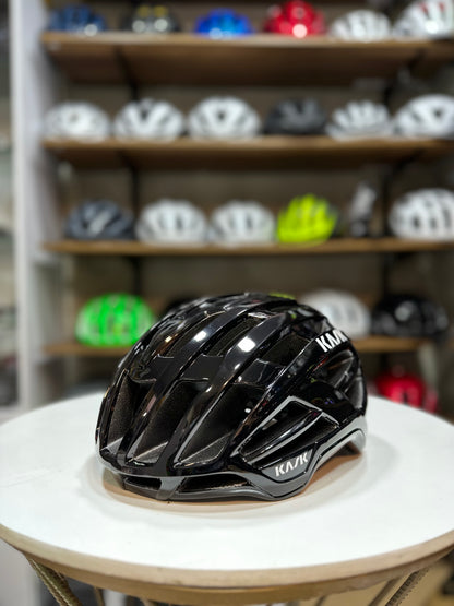 KASK VALEGRO NEGRO BRILLANTE