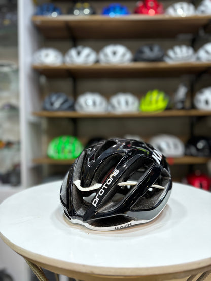 Casco PROTONE NEGRO BLANCO